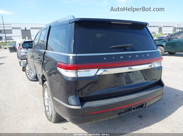 5LMJJ2NT2NEL13764 2022 LINCOLN NAVIGATOR Black Задня ліва чверть