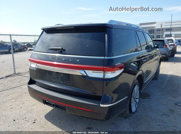 5LMJJ2NT2NEL13764 2022 LINCOLN NAVIGATOR Black Задня права чверть