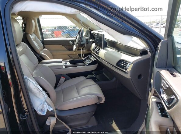 5LMJJ2NT2NEL13764 2022 LINCOLN NAVIGATOR Black Вид салону спереду