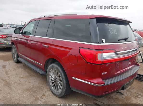 5LMJJ2NT5JEL04292 2018 LINCOLN NAVIGATOR Red Հետևի ձախ