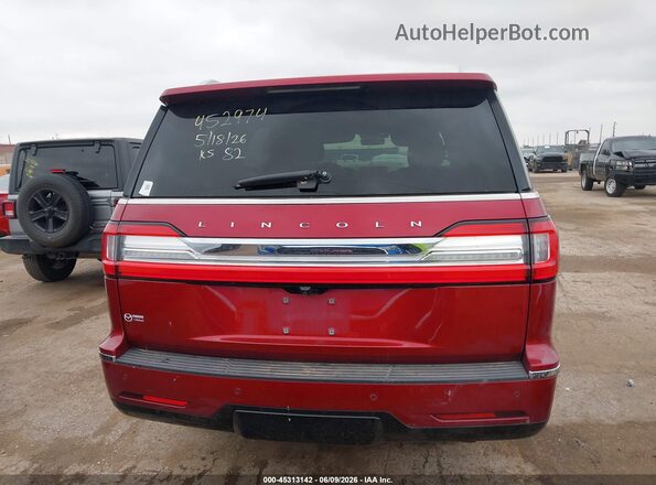 5LMJJ2NT5JEL04292 2018 LINCOLN NAVIGATOR Red 