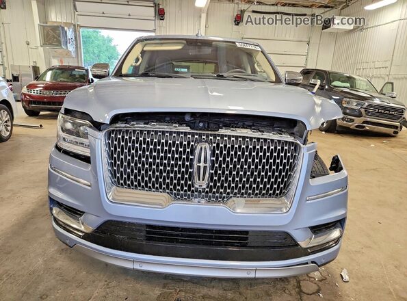 5LMJJ2TT0KEL24907 2019 LINCOLN NAVIGATOR Синий Вид спереди