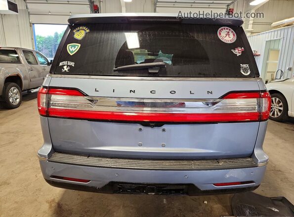 5LMJJ2TT0KEL24907 2019 LINCOLN NAVIGATOR Синий Вид сзади