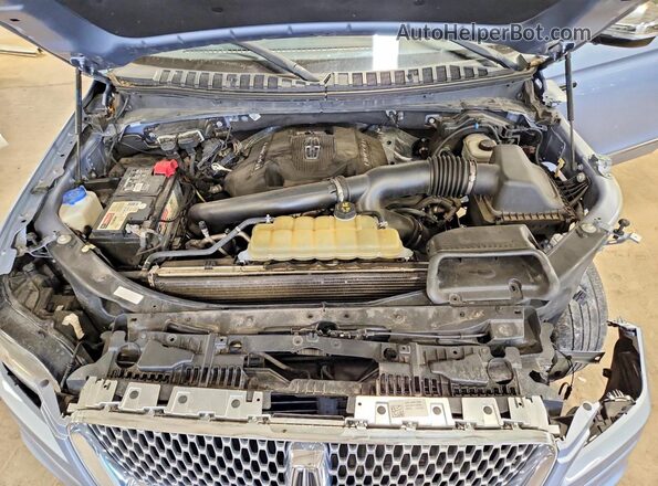 5LMJJ2TT0KEL24907 2019 LINCOLN NAVIGATOR Синий Вид подкапотного пространства