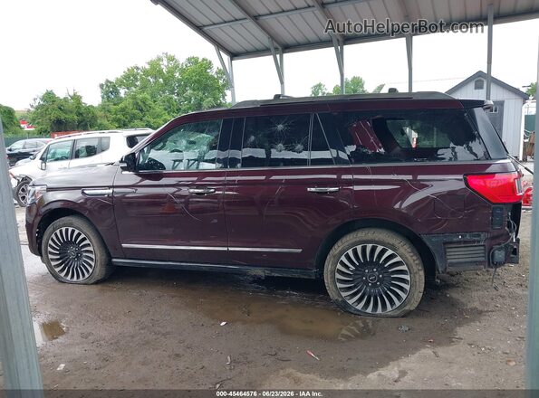 5LMJJ2TT8KEL10866 2019 LINCOLN NAVIGATOR Maroon 360 interior view