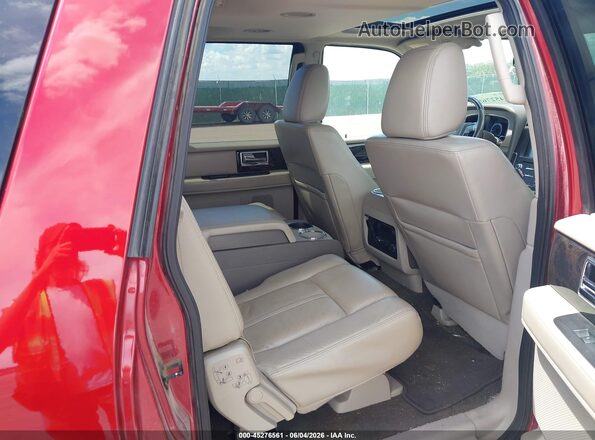 5LMJJ3JT7GEL06789 2016 LINCOLN NAVIGATOR L Red Widok naklejki z numerem VIN