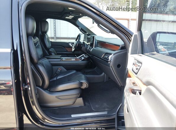 5LMJJ3KT3MEL02877 2021 LINCOLN NAVIGATOR Black Widok wnętrza z przodu