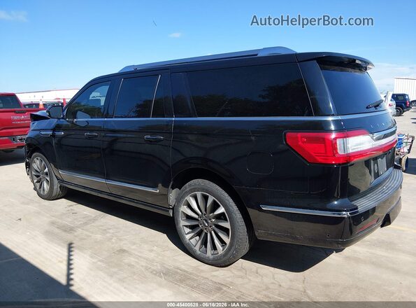 5LMJJ3KT3MEL02877 2021 LINCOLN NAVIGATOR Black Widok wnętrza z tyłu