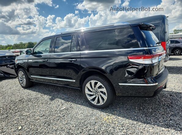 5LMJJ3LG1PEL12779 2023 LINCOLN NAVIGATOR Black Trasero izquierdo