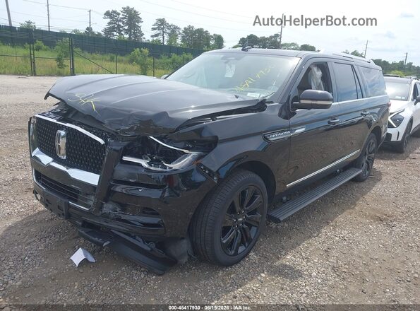 5LMJJ3LG1REL10453 2024 LINCOLN NAVIGATOR Black Vista tres cuartos delantera izquierda