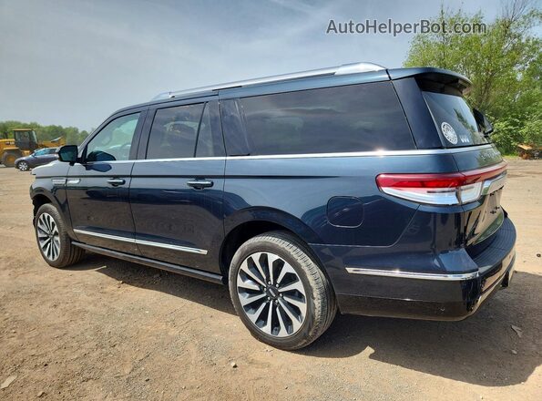 5LMJJ3LG9REL09518 2024 LINCOLN NAVIGATOR Синий Задняя левая четверть