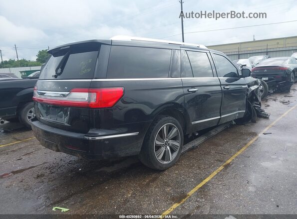5LMJJ3LT0KEL07952 2019 LINCOLN NAVIGATOR L Black Задня права чверть