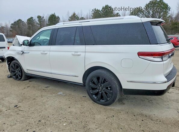 5LMJJ3LT0NEL10869 2022 LINCOLN NAVIGATOR Белый Задняя левая четверть