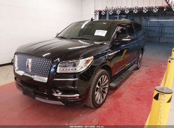 5LMJJ3LT1MEL03041 2021 LINCOLN NAVIGATOR Black Front left
