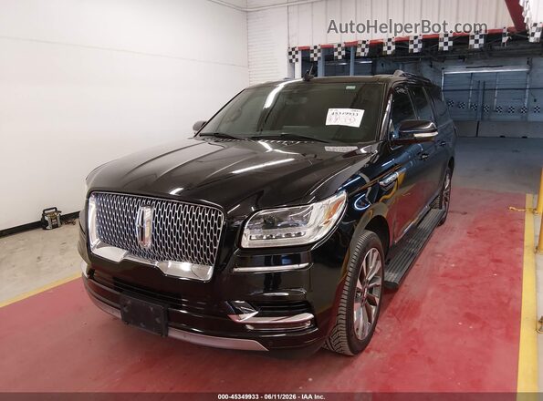 5LMJJ3LT1MEL03041 2021 LINCOLN NAVIGATOR Black Front view