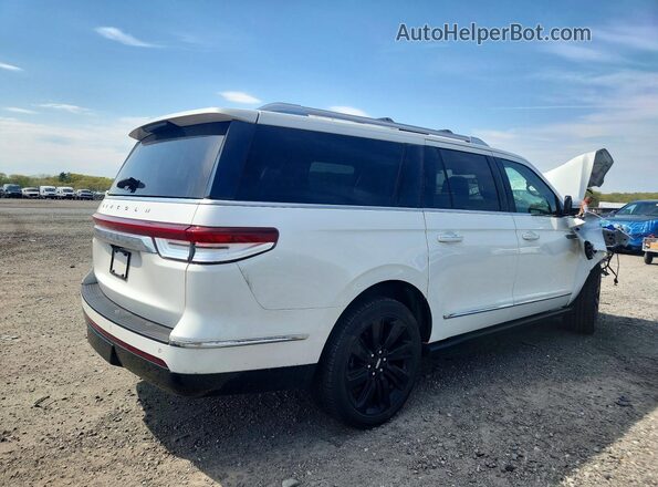 5LMJJ3LT1NEL02599 2022 LINCOLN NAVIGATOR White 