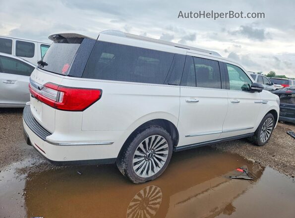 5LMJJ3LT2KEL16510 2019 LINCOLN NAVIGATOR Белый Задняя правая четверть