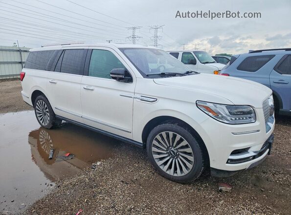 5LMJJ3LT2KEL16510 2019 LINCOLN NAVIGATOR Белый Передняя правая четверть