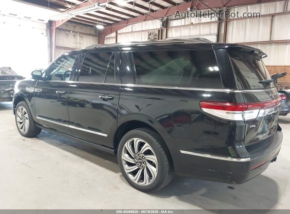 5LMJJ3LT3NEL10154 2022 LINCOLN NAVIGATOR Black უკანა მარცხენა