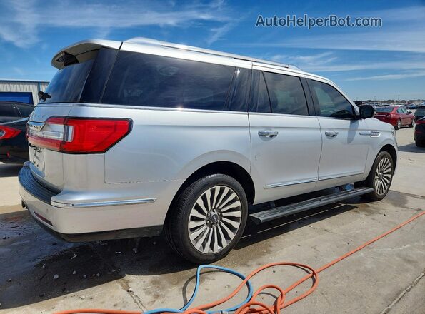 5LMJJ3LT4JEL08200 2018 LINCOLN NAVIGATOR Silver Trasero derecho