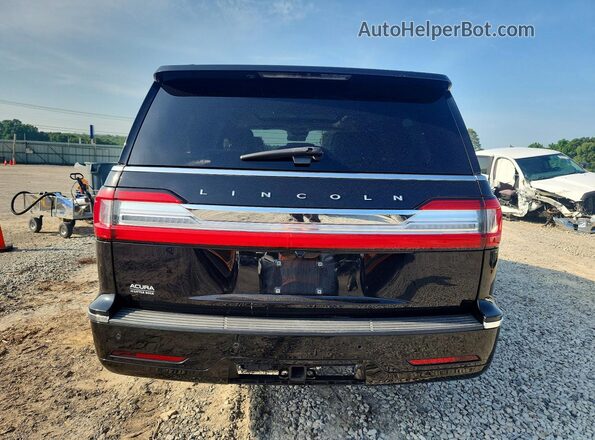 5LMJJ3LT5KEL20261 2019 LINCOLN NAVIGATOR Black უკანა ხედი