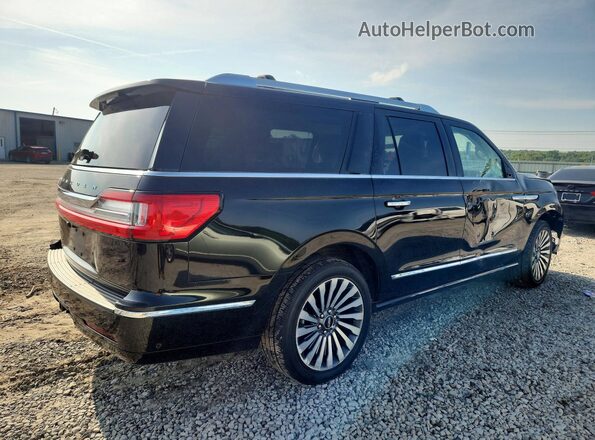 5LMJJ3LT5KEL20261 2019 LINCOLN NAVIGATOR Black უკანა მარჯვენა