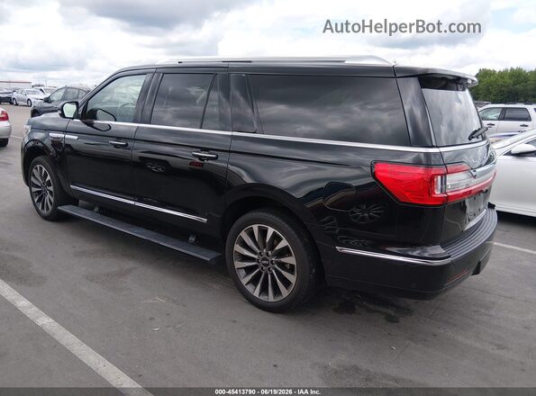5LMJJ3LT5MEL19095 2021 LINCOLN NAVIGATOR Черный Задняя левая четверть