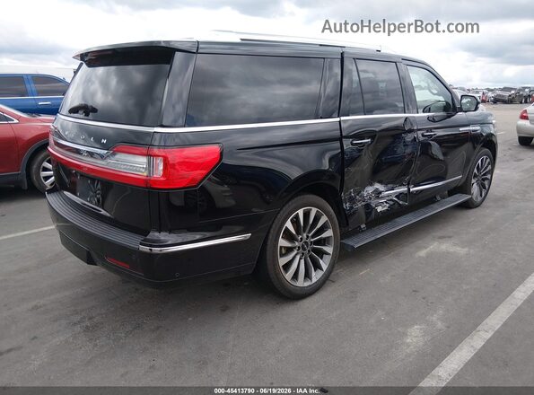 5LMJJ3LT5MEL19095 2021 LINCOLN NAVIGATOR Черный Задняя правая четверть