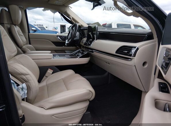 5LMJJ3LT5MEL19095 2021 LINCOLN NAVIGATOR Черный Вид салона спереди