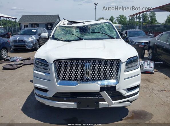5LMJJ3LT8MEL18295 2021 LINCOLN NAVIGATOR Белый Вид щитка приборов
