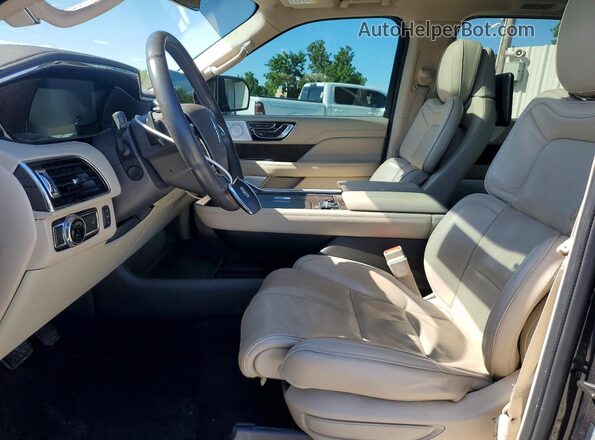 5LMJJ3LT9KEL03110 2019 LINCOLN NAVIGATOR Black Вид салону спереду