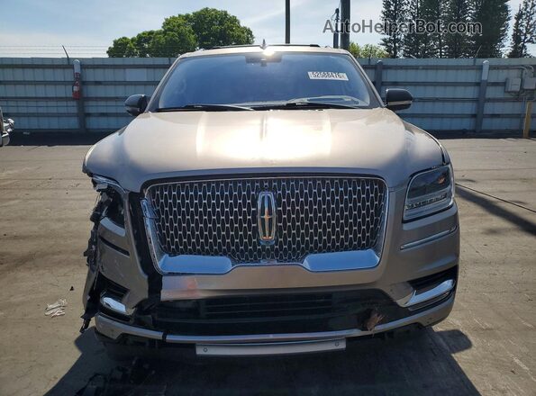 5LMJJ3LTXLEL11654 2020 LINCOLN NAVIGATOR Gold Vista frontal