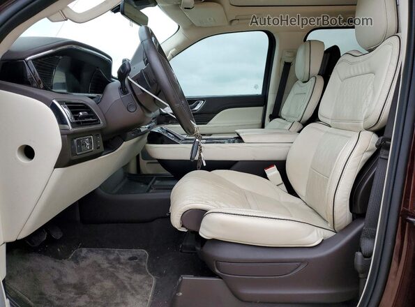 5LMJJ3TG3REL07604 2024 LINCOLN NAVIGATOR Бордовый Вид салона спереди