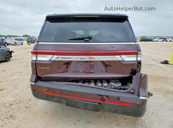 5LMJJ3TG3REL07604 2024 LINCOLN NAVIGATOR Бордовый Вид сзади