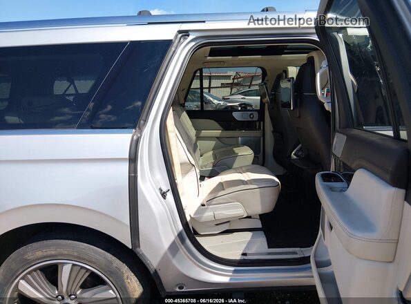 5LMJJ3TT4JEL18385 2018 LINCOLN NAVIGATOR L White Вид наклейки з VIN-кодом
