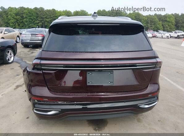 5LMPJ8KA1RJ834360 2024 LINCOLN NAUTILUS Maroon 