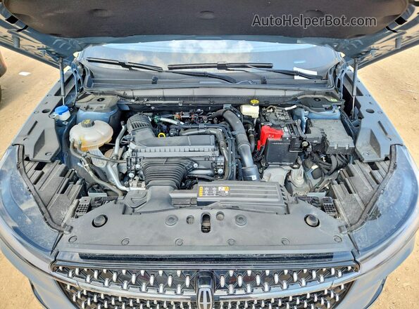 5LMPJ8KA4SJ963005 2025 LINCOLN NAUTILUS Blue Շարժիչի բաժամունքի տեսք