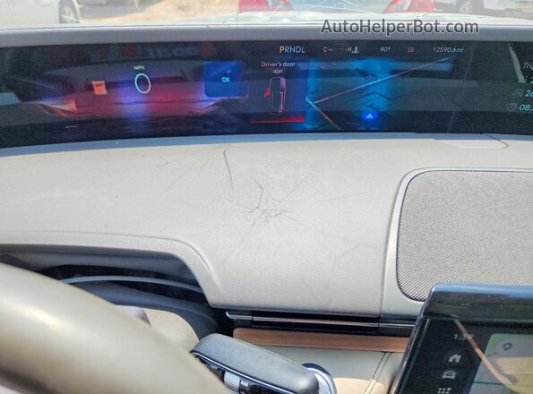 5LMPJ8KA4SJ963005 2025 LINCOLN NAUTILUS Blue Սարքավորումների վահանակի տեսք