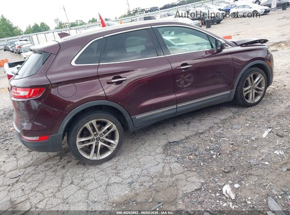 5LMTJ3DH3KUL46740 2019 LINCOLN MKC Burgundy უკანა მარჯვენა