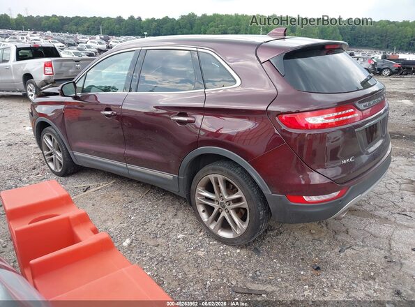 5LMTJ3DH3KUL46740 2019 LINCOLN MKC Burgundy უკანა მარცხენა