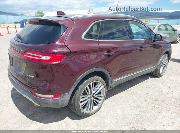 5LMTJ3DH4GUJ21962 2016 LINCOLN MKC Maroon Tył prawy