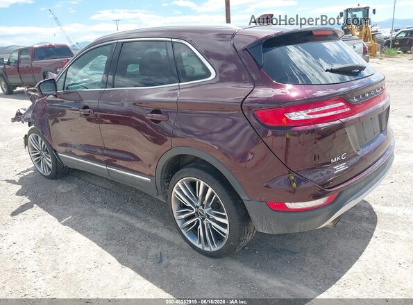 5LMTJ3DH4GUJ21962 2016 LINCOLN MKC Maroon Tył lewy