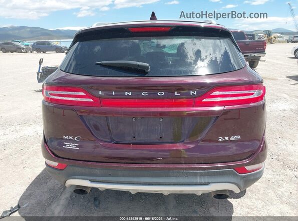 5LMTJ3DH4GUJ21962 2016 LINCOLN MKC Maroon 