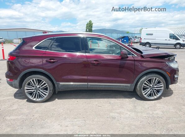 5LMTJ3DH4GUJ21962 2016 LINCOLN MKC Maroon Widok wnętrza 360 stopni