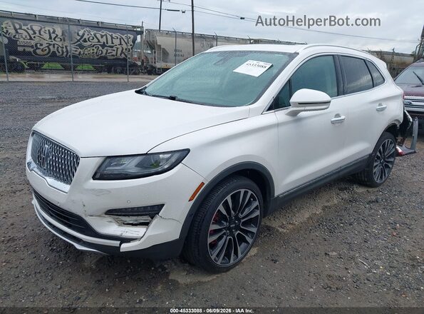 5LMTJ3DH5KUL34816 2019 LINCOLN MKC White წინა მარცხენა ხედი სამი მეოთხედიდან