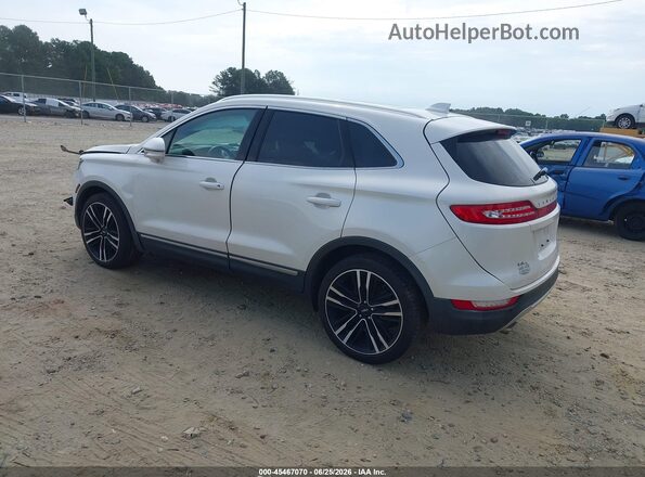 5LMTJ3DH7JUL01136 2018 LINCOLN MKC White Հետևի ձախ