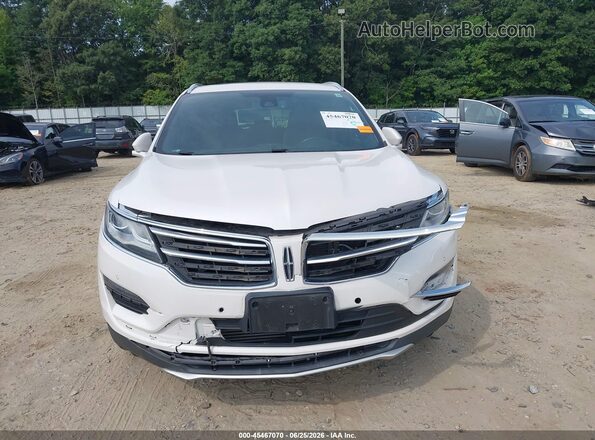5LMTJ3DH7JUL01136 2018 LINCOLN MKC White Սարքավորումների վահանակի տեսք