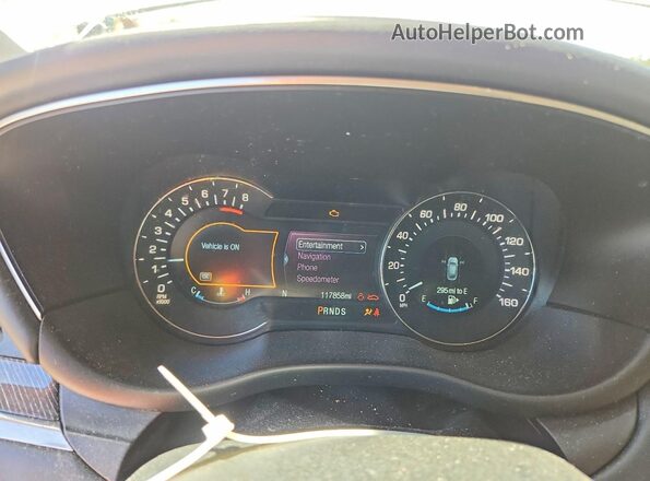 5LMTJ4DH5HUL07629 2017 LINCOLN MKC White Вид щитка приладів
