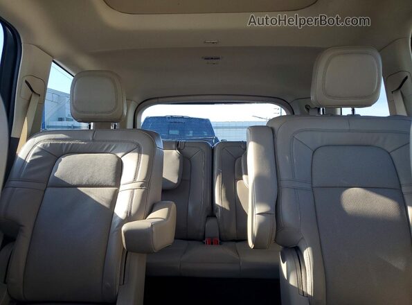 5LMYJ8XY0NNL02188 2022 LINCOLN AVIATOR White უკანა სავარძლების ხედი