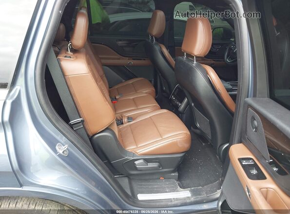 5LMYJ8XYXMNL00656 2021 LINCOLN AVIATOR Light Blue Вид наклейки с VIN-кодом